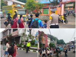 Satlantas Polres Tana Toraja Perkuat Pengamanan Pagi, Wujudkan Lalu Lintas Tertib di Makale