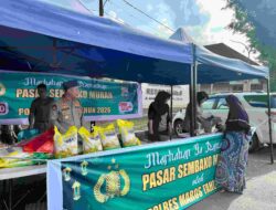 Pasar Murah Ramadhan 2026, Polres Maros Bantu Warga Dapatkan Sembako Harga Terjangkau