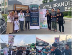 Lembaga Wakaf Butta Salewangan Maros dan SD Bait Qur’any Darul Falah Wannajah Bagikan Takjil Gratis