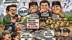 Proyek Infrastruktur Maros Rp4,9 Miliar Disorot, Pejabat Bungkam, PERJOSI Bersuara