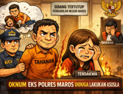 Oknum Polisi Eks Polres Maros Jadi Tersangka Kasus Asusila, Sidang Telah Digelar di PN Maros