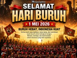 Komando Inti Mahatidana Pemuda Pancasila Sulawesi Selatan Ucapkan Selamat Hari Buruh 2026