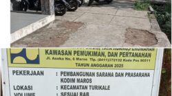 Anggaran Proyek Rumah Dinas Kodim Maros Disorot, Zona Merah Sulsel Desak APH Periksa Volume dan Bobot