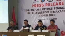 BBPOM Makassar Bongkar Pabrik Skincare Ilegal, Omzet Capai Rp 65 Juta per Pekan