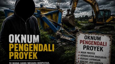 Proyek Pamsimas Maros Desa Majannang Roboh, Sosok Misterius di Balik Proyek Disorot Tajam
