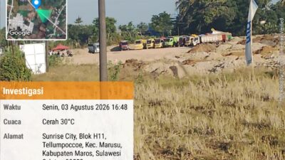 PERJOSI Maros Minta APH Telusuri Dugaan Material Tambang Ilegal dan Perizinan Jingga Land