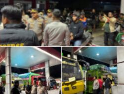 Kapolres Maros Turun Langsung Pantau Antrean BBM di Sejumlah SPBU, Antisipasi Gangguan Kamtibmas
