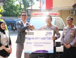 Polres Maros Terima Bantuan Ambulans dari BRI Peduli, Siap Layani Masyarakat