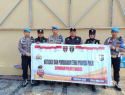 Sipropam Polres Maros Gelar Mitigasi Pembinaan Etika Profesi dan Sosialisasi Perpol Nomor 7 Tahun 2022