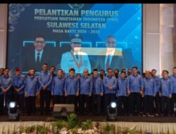 Resmi Dilantik, Ini Komposisi Lengkap Pengurus PWI Sulsel Periode 2026–2031 di Bawah Suwardi Thahir